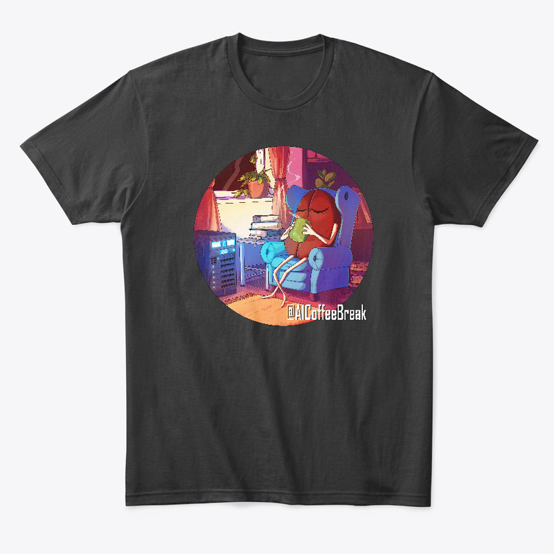 AI Coffee Break merch preview
